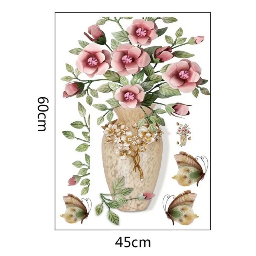 🌺Flower Print Wall Decal🌺 - Picture 2 of 6